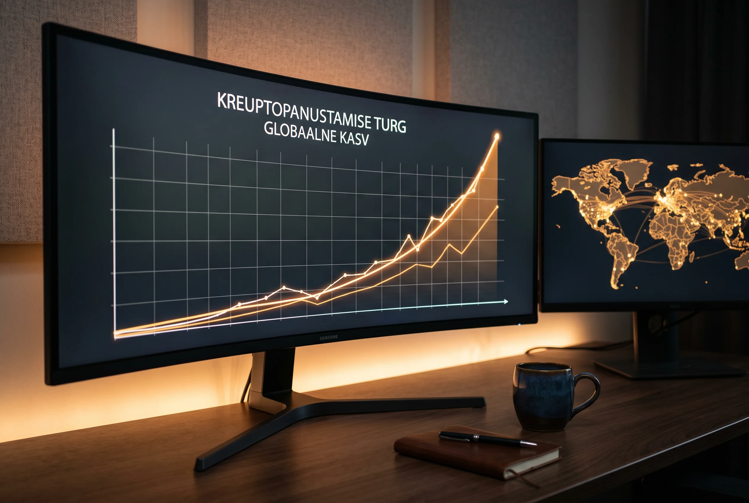 Krüptopanustamise globaalse turu kasv 2019-2026: on-chain andmete visualiseering