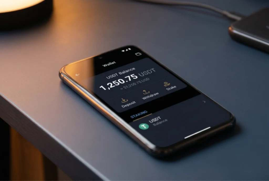 USDT stablecoin panustamine kihlveoplatvormil